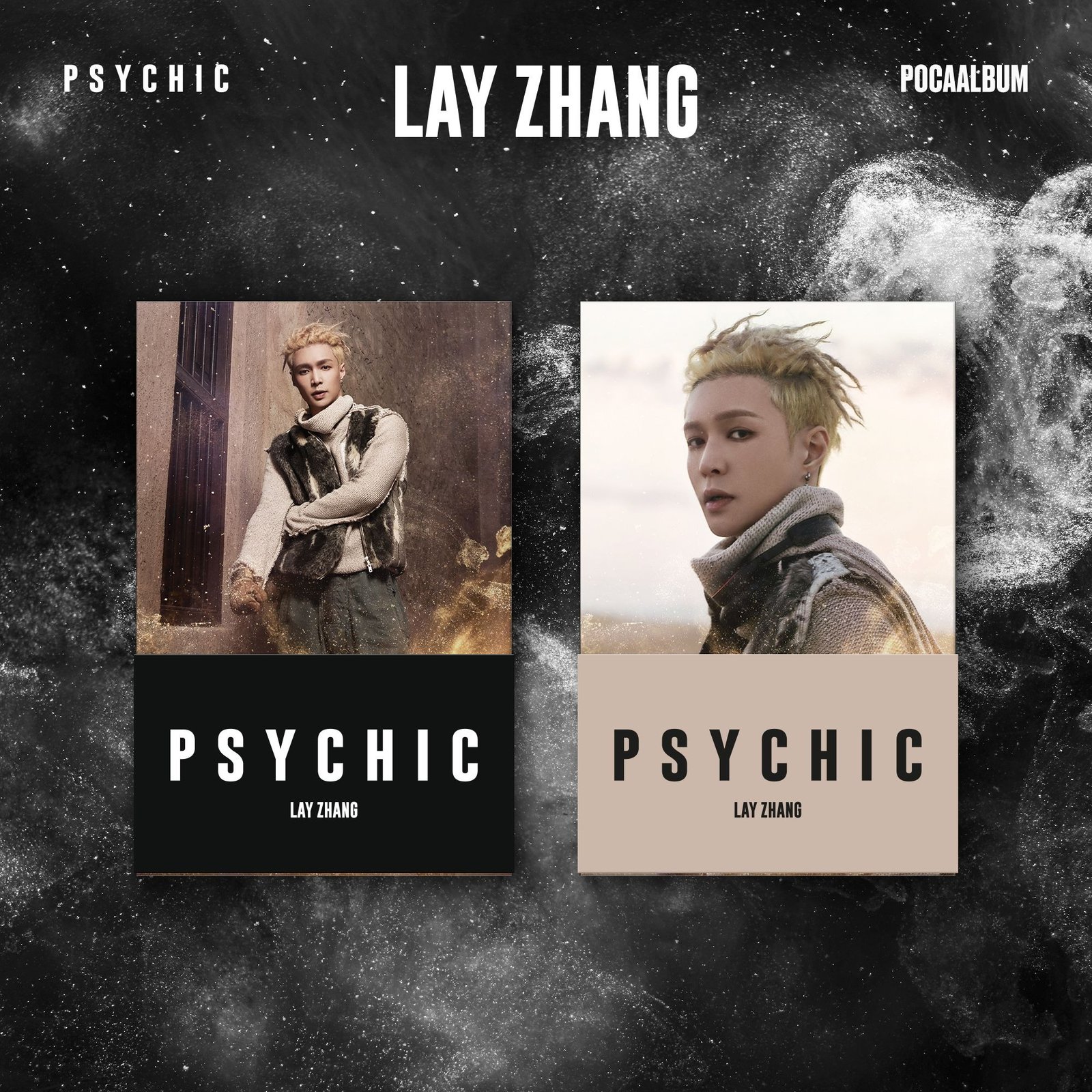 LAY ZHANG – [PSYCHIC] (POCA ALBUM) (Random ver.) – Cosmic Latte Store