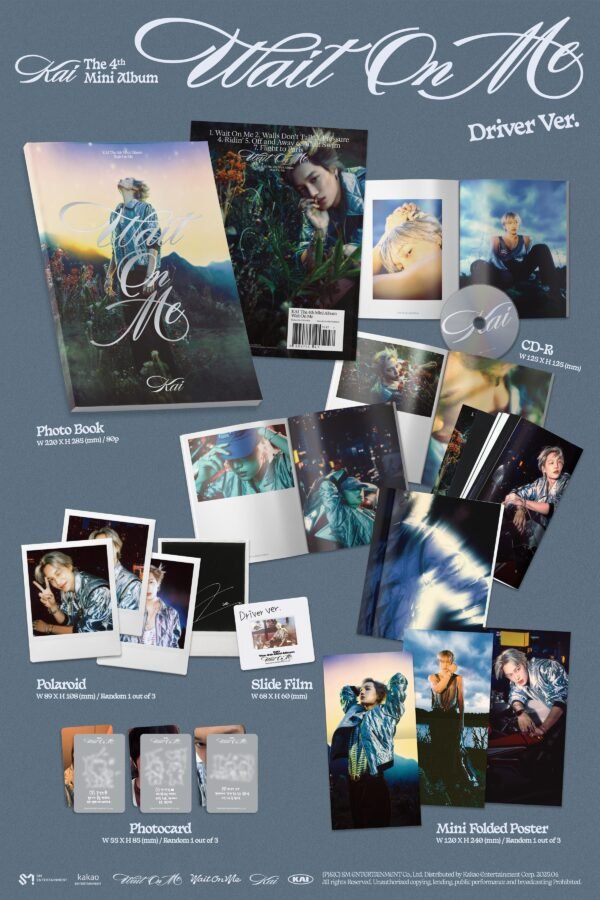 KAI - 4th Mini Album [Wait On Me] (Photobook Ver.) (Random Ver.)