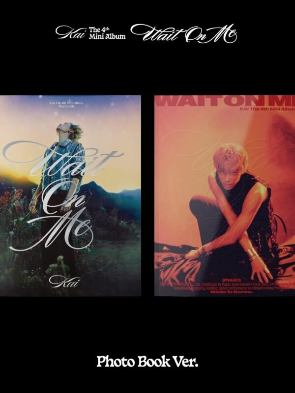 KAI - 4th Mini Album [Wait On Me] (Photobook Ver.) (Random Ver.)