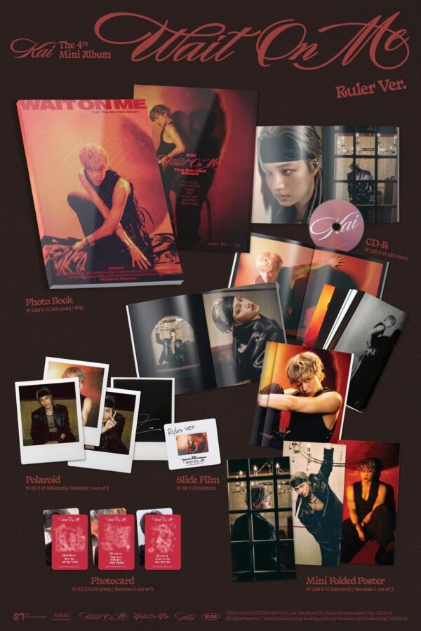 KAI - 4th Mini Album [Wait On Me] (Photobook Ver.) (Random Ver.)