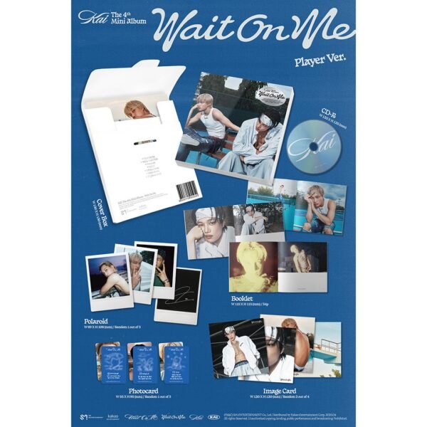 KAI - 4th Mini Album [Wait On Me] (Player Ver.)