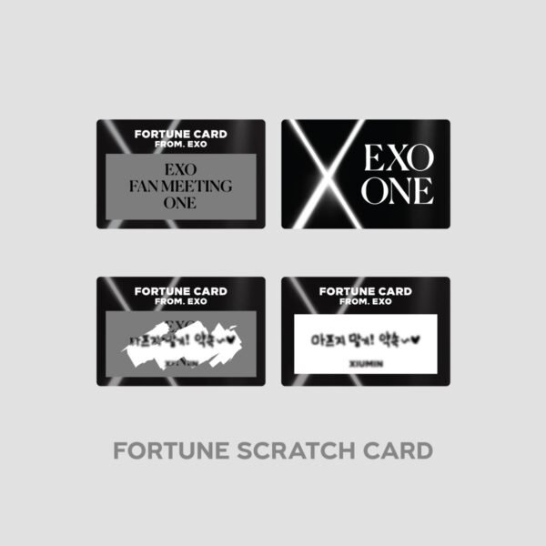 EXO 2024 Fanmeeting ONE Fortune Scratch