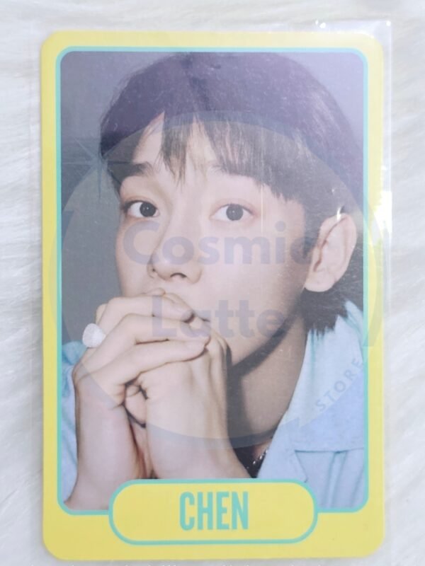 CHEN EXIST EXOcial Club Cream Soda Trading Card C Ver