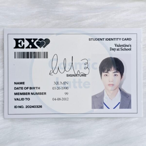 XIUMIN 2024 Season's Greetings Student ID Card