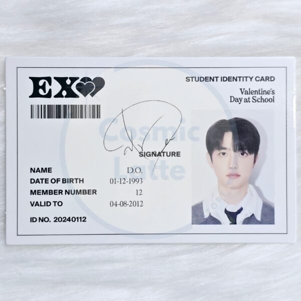 D.O 2024 Season's Greetings Student ID Card