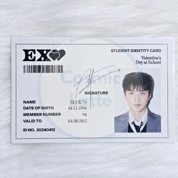 SEHUN 2024 Season's Greetings Student ID Card