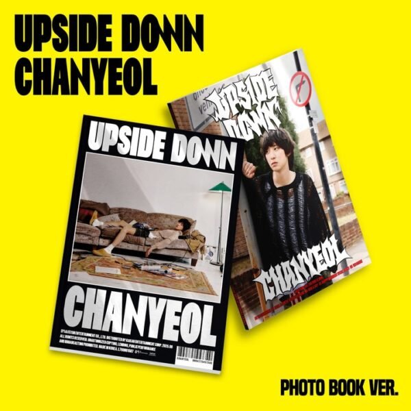 CHANYEOL - 2nd Mini Album [Upside Down] (Photobook Ver.) (Random Ver.)