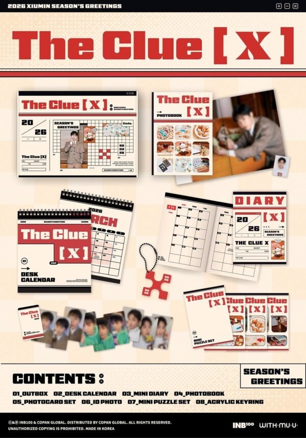 XIUMIN - 2026 Season’s Greetings [The Clue [X]]