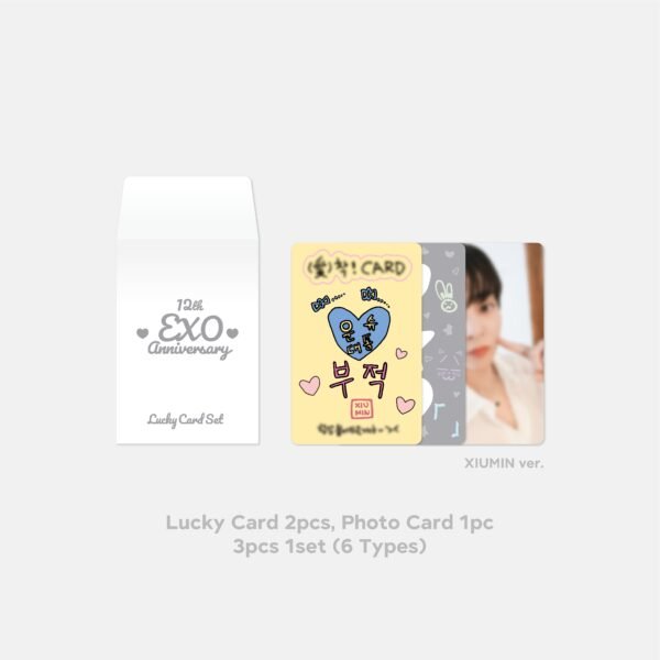 EXO - [12th Anniversary MD] Lucky Card Set Chanyeol Ver.