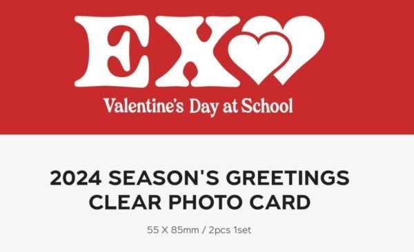 CHANYEOL - 2024 Season's Greetings Clear Photocard