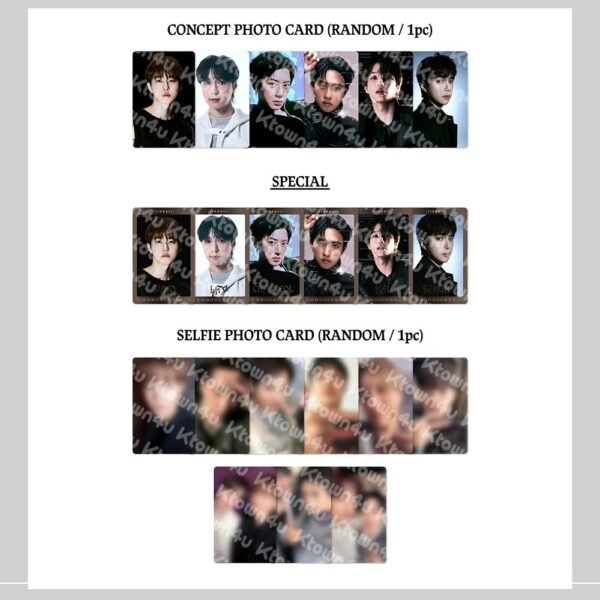 CHANYEOL 2026 Pop-Up Reverxe The World Trading Card 2A Ver