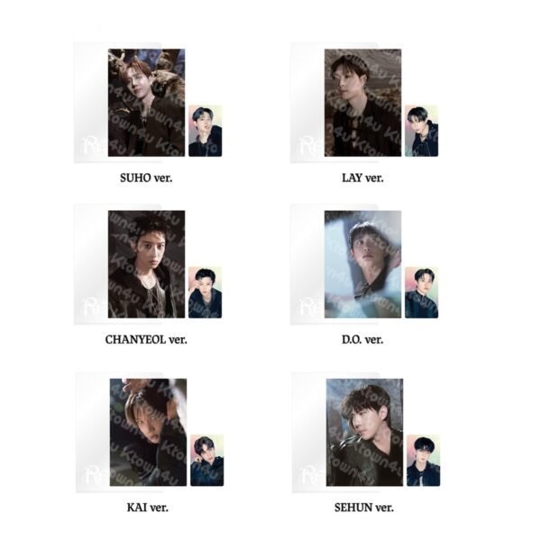 EXO - Postcard + Hologram Photocard Set (D.O. Ver.) [2026 Pop-Up "Reverxe The World" MD]